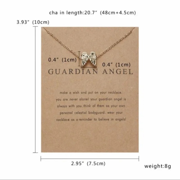 NEW Guardian Angel Necklace - Picture 2 of 4